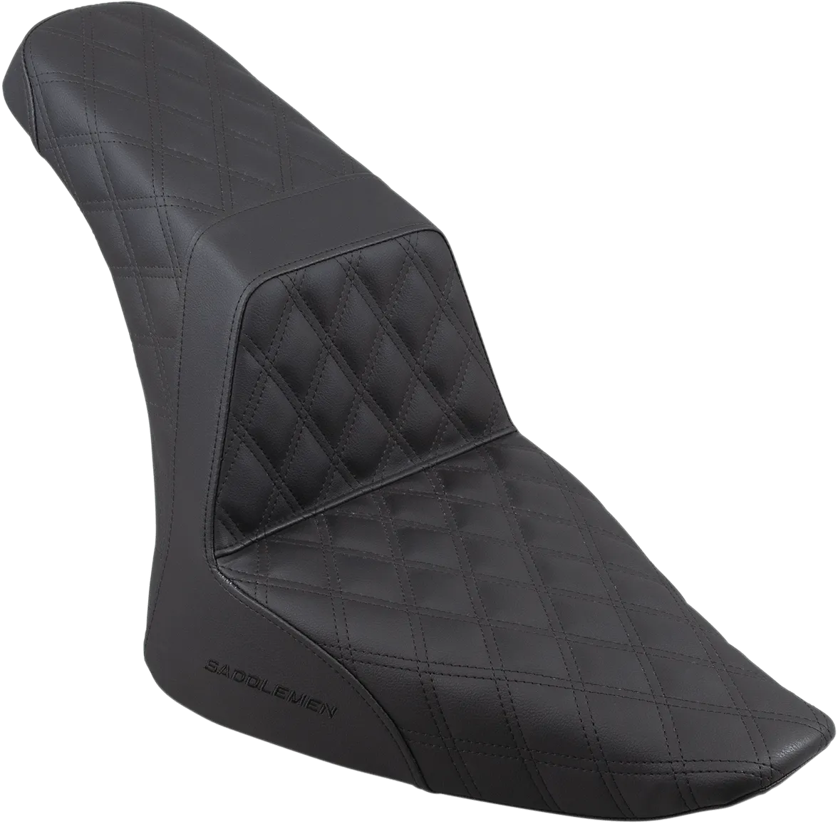 Saddlemen 812-26-175 LS Step-Up Seat - Black Full Diamond