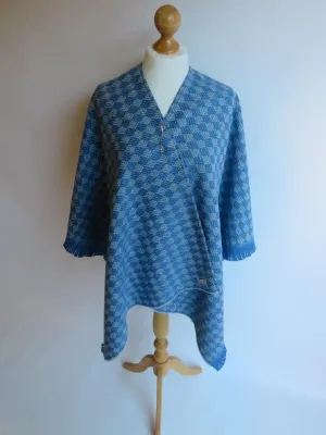 SALE Wool Blend Cape and Pin