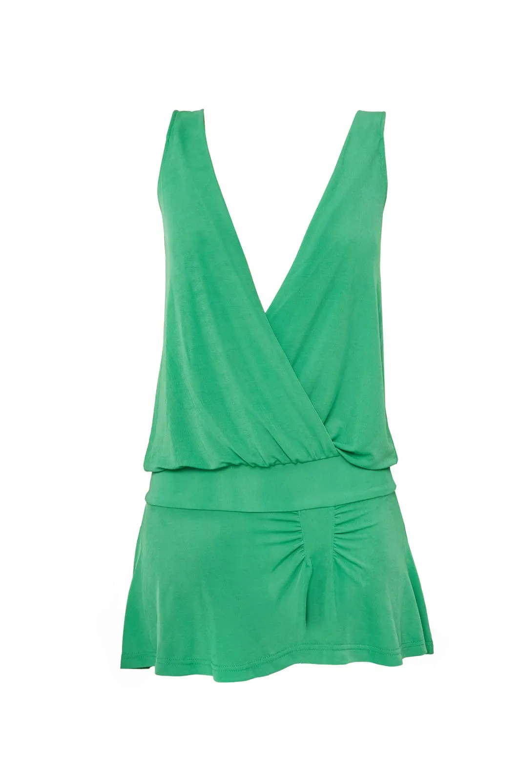 SAMBA dress- forest green