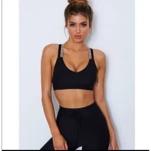 Sarah's Day X White Fox Active Sweet &amp; Sassy Sports Bra Size XL-Limited Edition