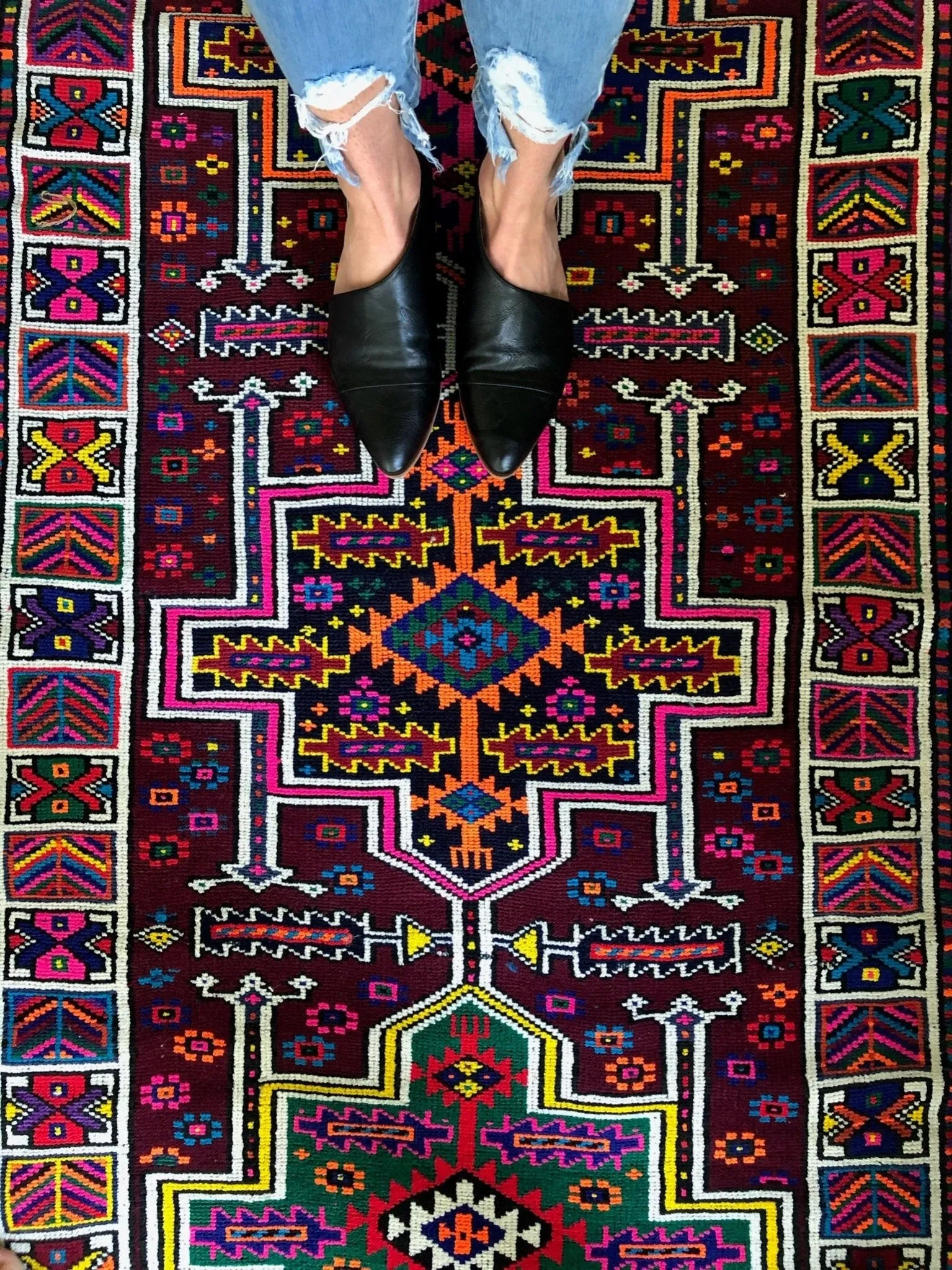 'Sassafras' Vintage Turkish Runner- 2'10'' x 11'7''