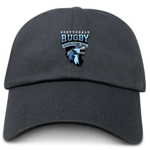 Scottsdale Rugby Adult Low-Profile Cotton Twill Dad Cap