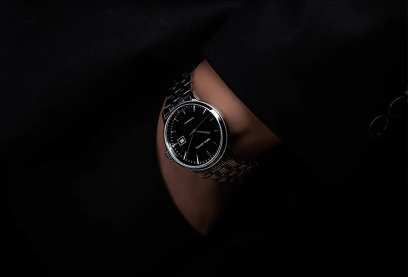 Sea-Gull Simple Business 40mm Exhibition Back Automatic Men's Watch D816.457