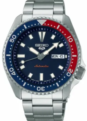 Seiko X On Time MOVE 5 Sports SKX Sports Style Limited Edition Automatic "Navy Boy" SBSA267 - PREORDER
