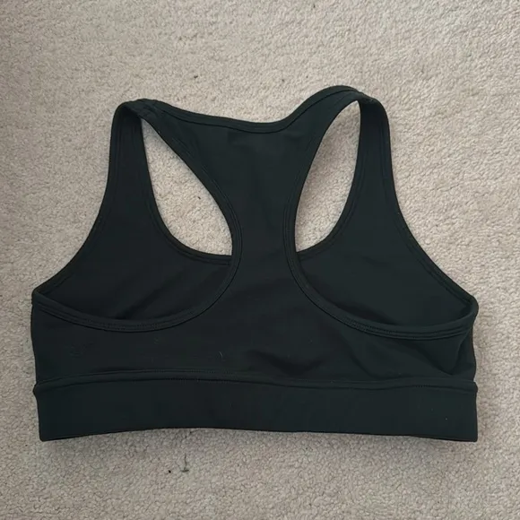 Set Active dark green sports bra