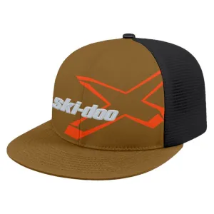 Ski-Doo X-Team Flex Fit Flat Brim Cap