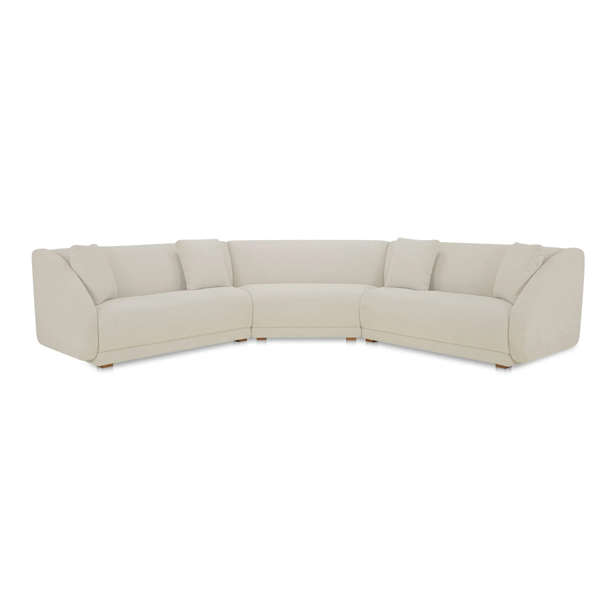 Sleek Contour Modular Lounge Set