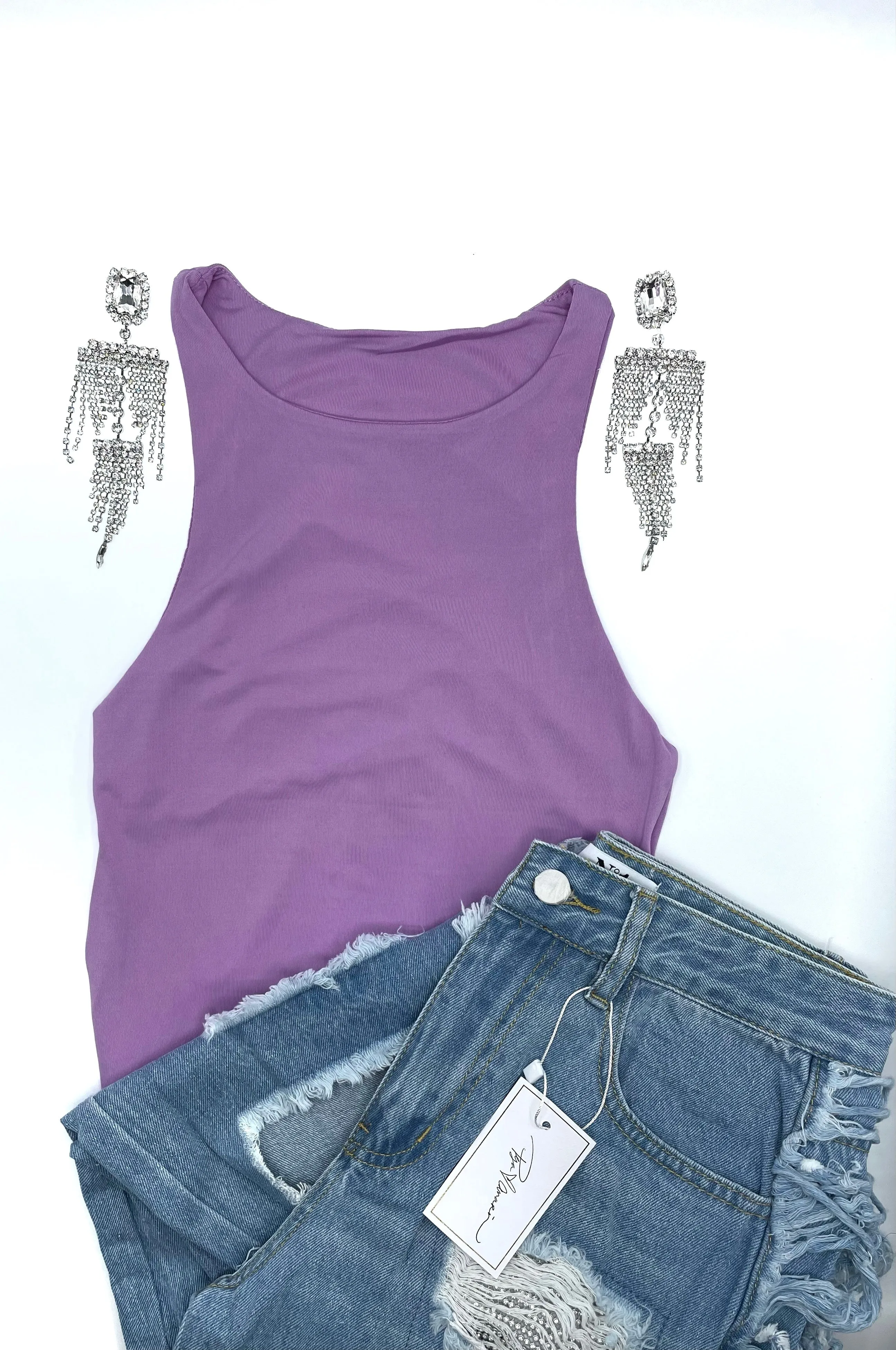 Sleeveless Bodysuit - Hard On Em' Bawdy Suit