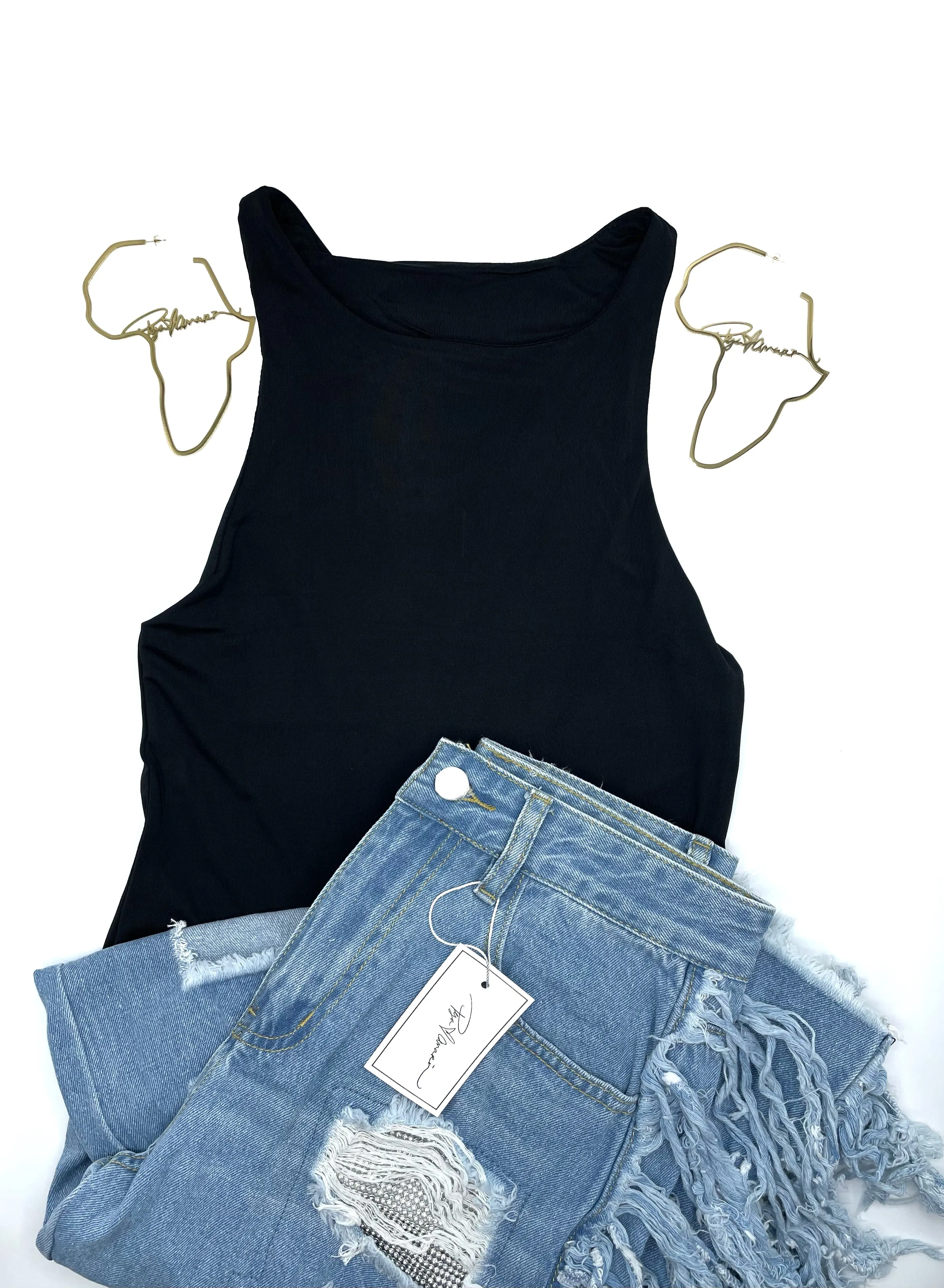Sleeveless Bodysuit - Hard On Em' Bawdy Suit