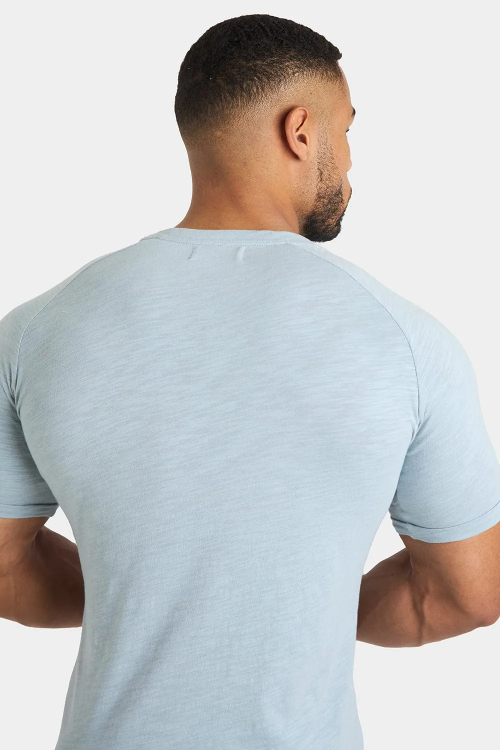 Slub T-Shirt in Fog