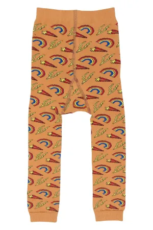 Slugs & Snails Unisex Footless Tights - Retro