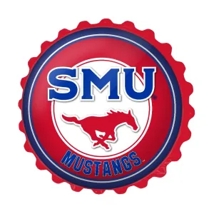 SMU Mustangs: Bottle Cap Wall Sign