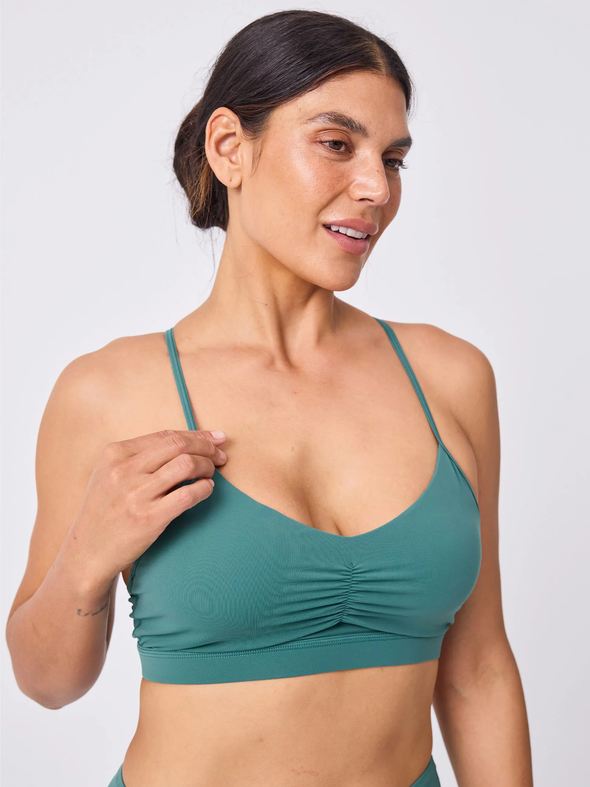 Soft Touch Rouch Front  Bra - Eden