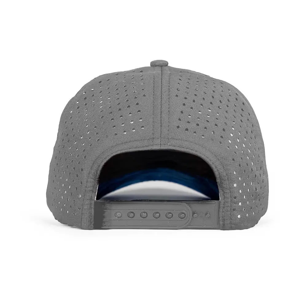 Special Edition Performance Snapback | Blue Line | Grey