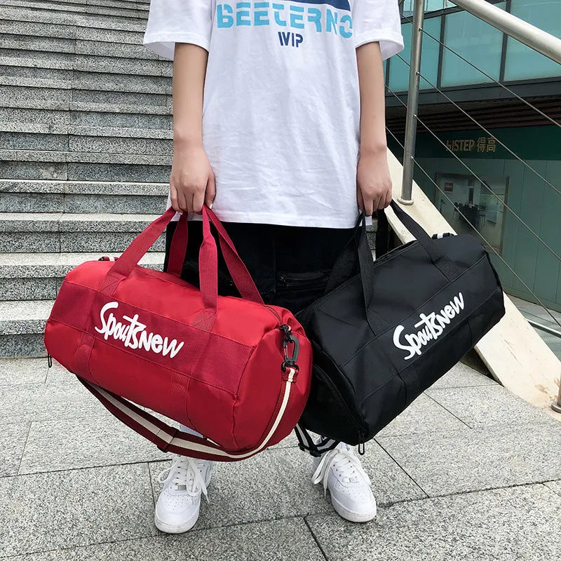Sports Fitness Bag, Unisex Travel Sports Bag