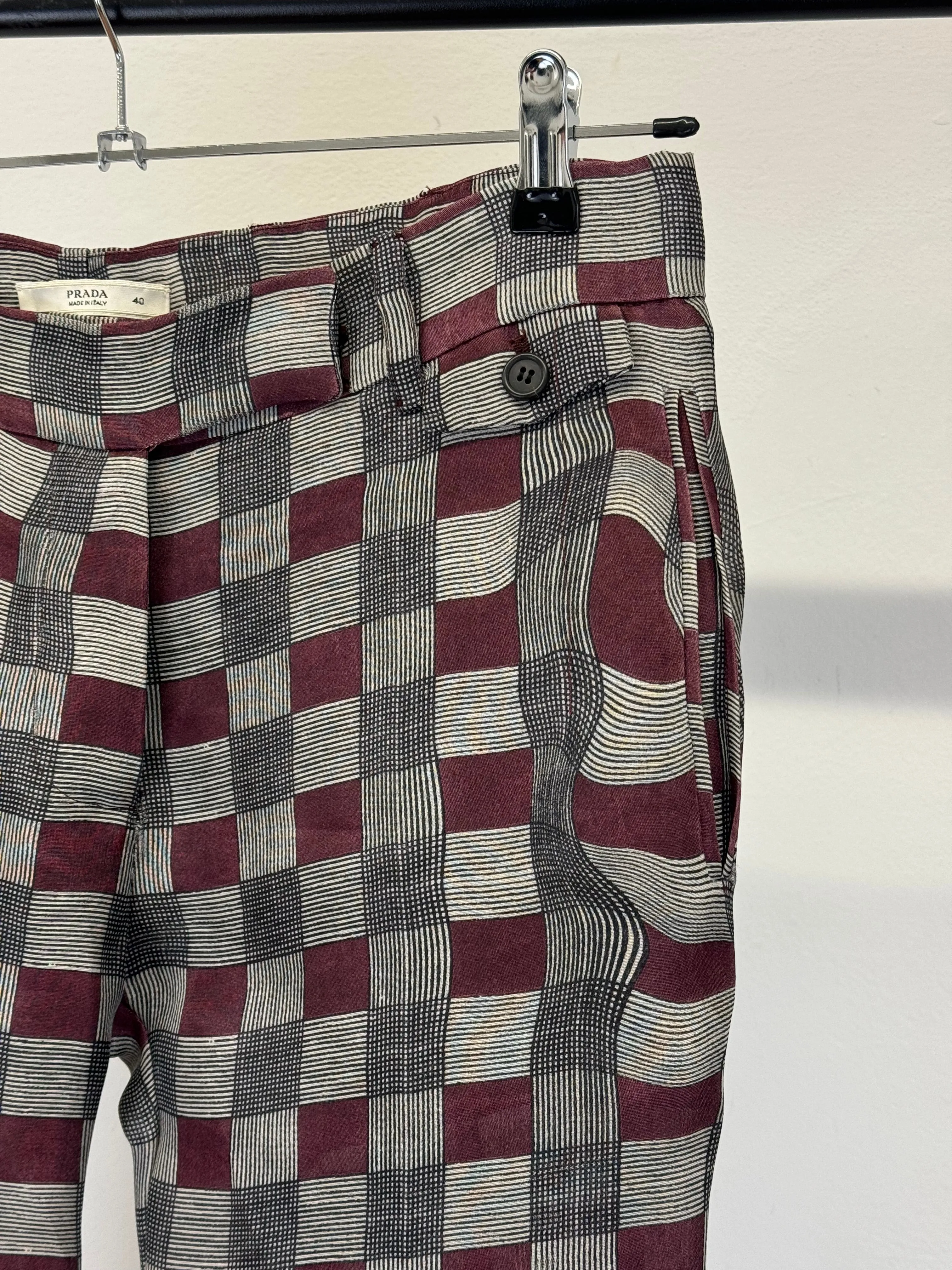 S/S2008 Prada “fairy collection” printed flared pants