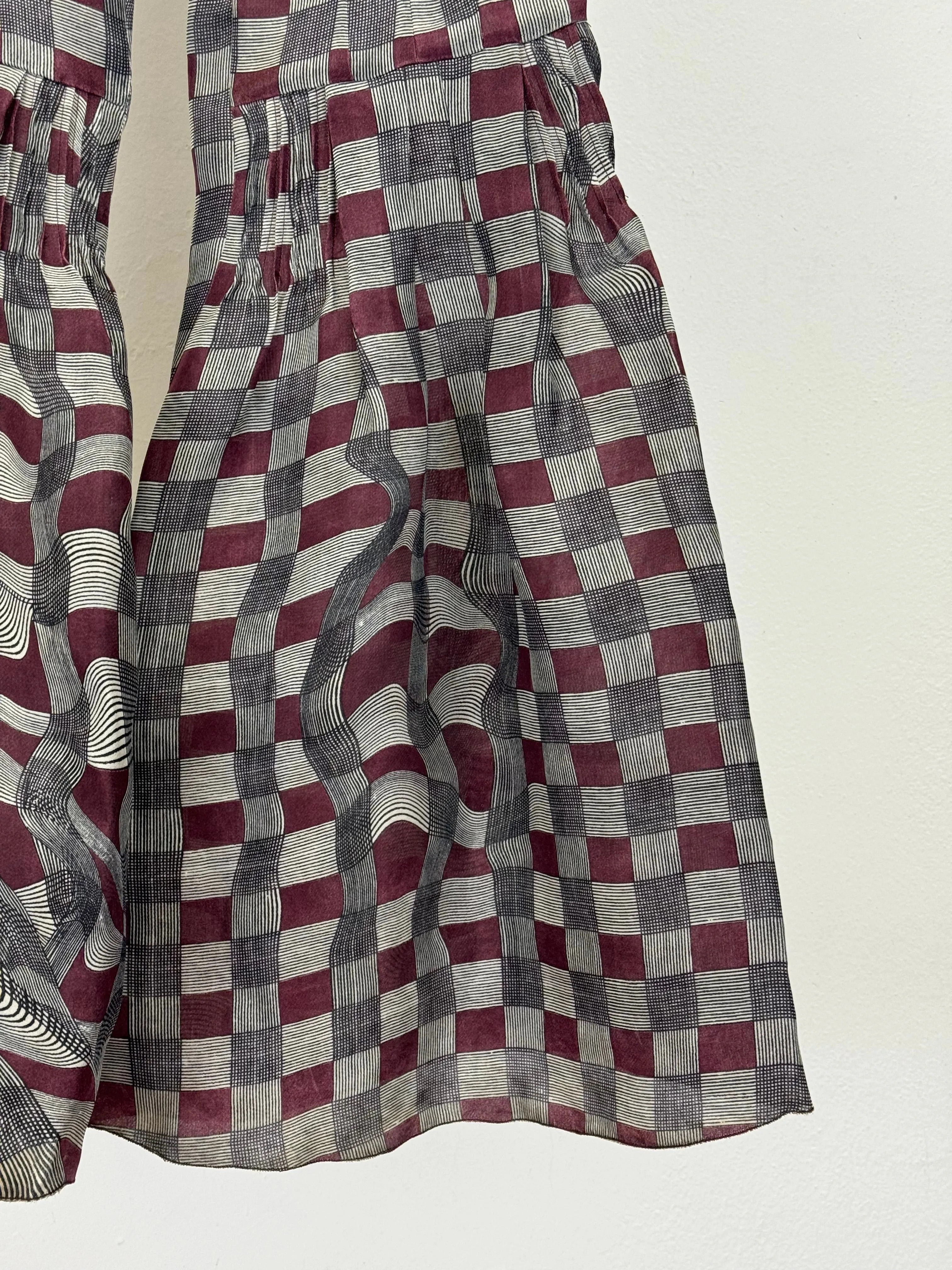 S/S2008 Prada “fairy collection” printed flared pants