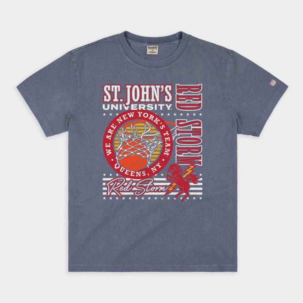 St. John's Red Storm "New York's Team" Heavyweight Tee