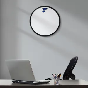 St. Louis Blues: Modern Disc Framed Dry Erase Board