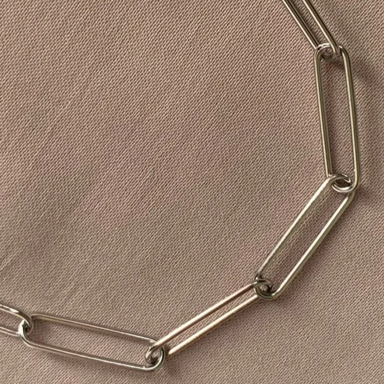 Stainless Steel Paperclip Chain