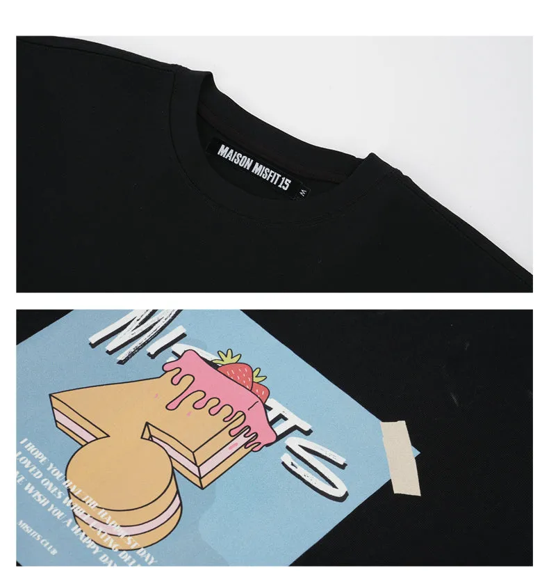 Strawberry Shortcake - T-shirt - Black