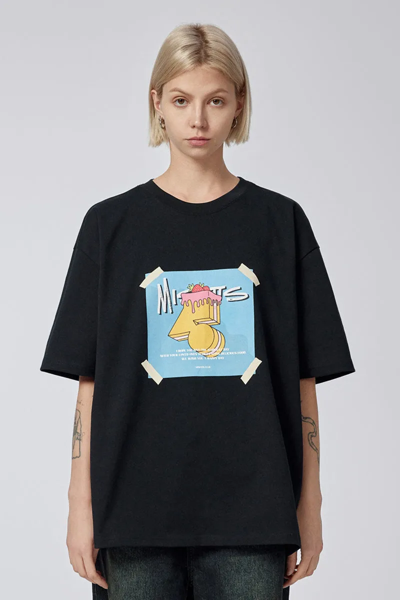 Strawberry Shortcake - T-shirt - Black