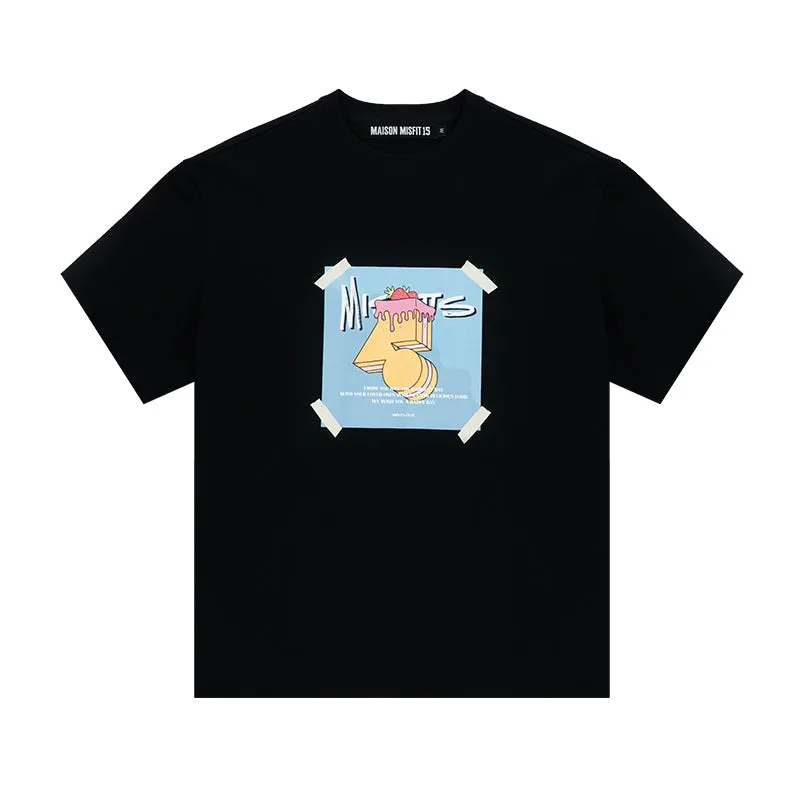 Strawberry Shortcake - T-shirt - Black