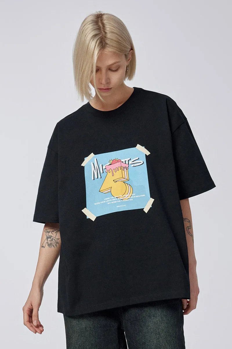 Strawberry Shortcake - T-shirt - Black