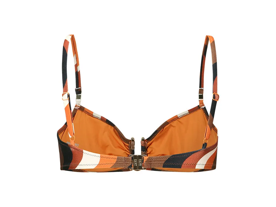 SUNSET WAVE U-RING TOP
