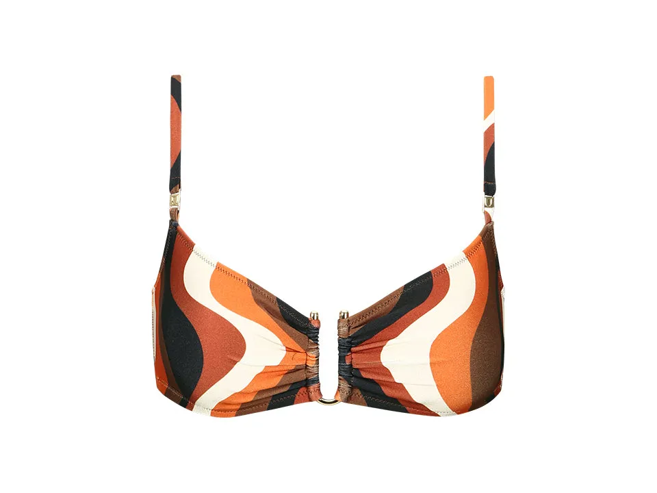 SUNSET WAVE U-RING TOP