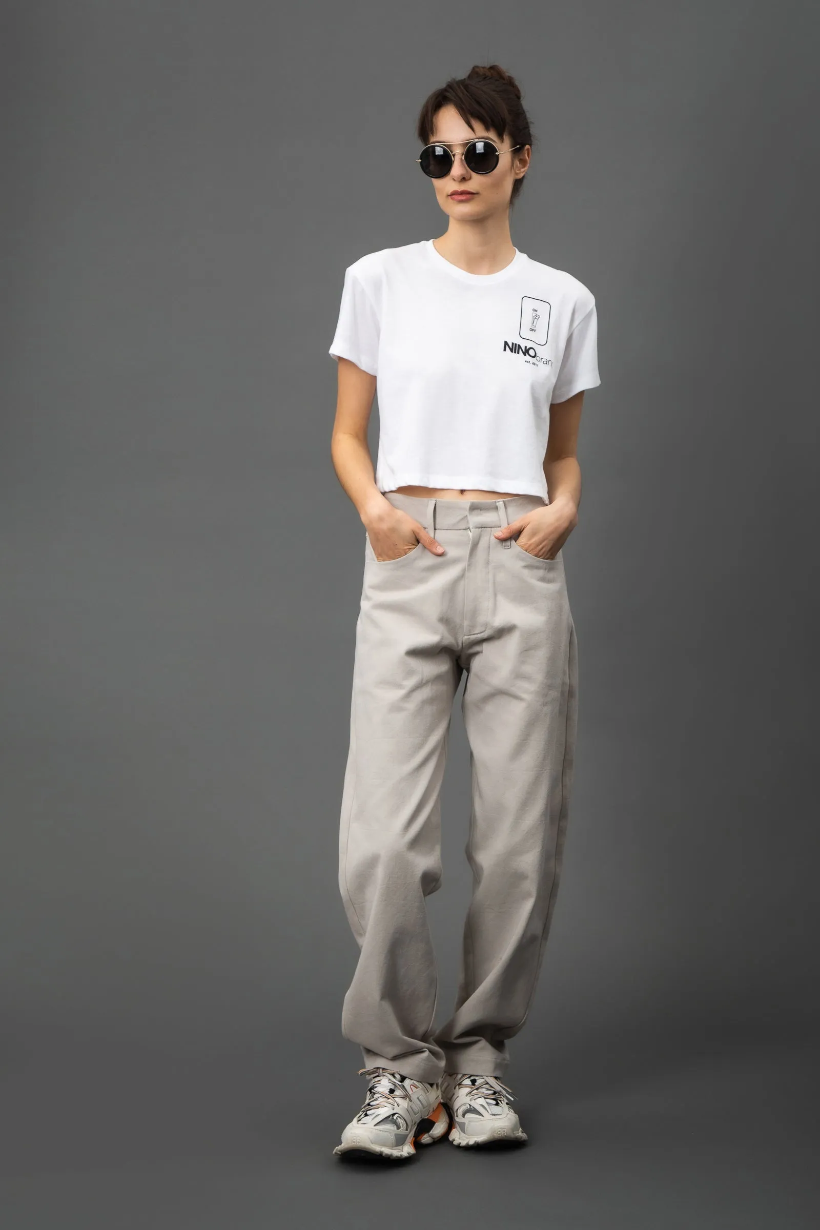 Switch Short White T-shirt