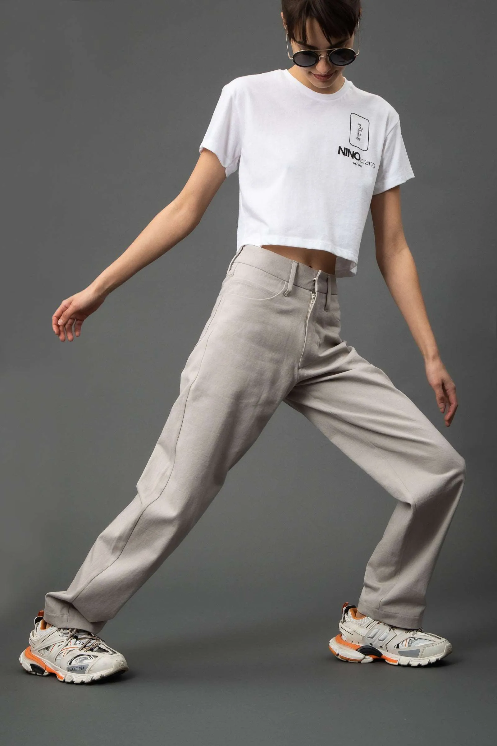 Switch Short White T-shirt