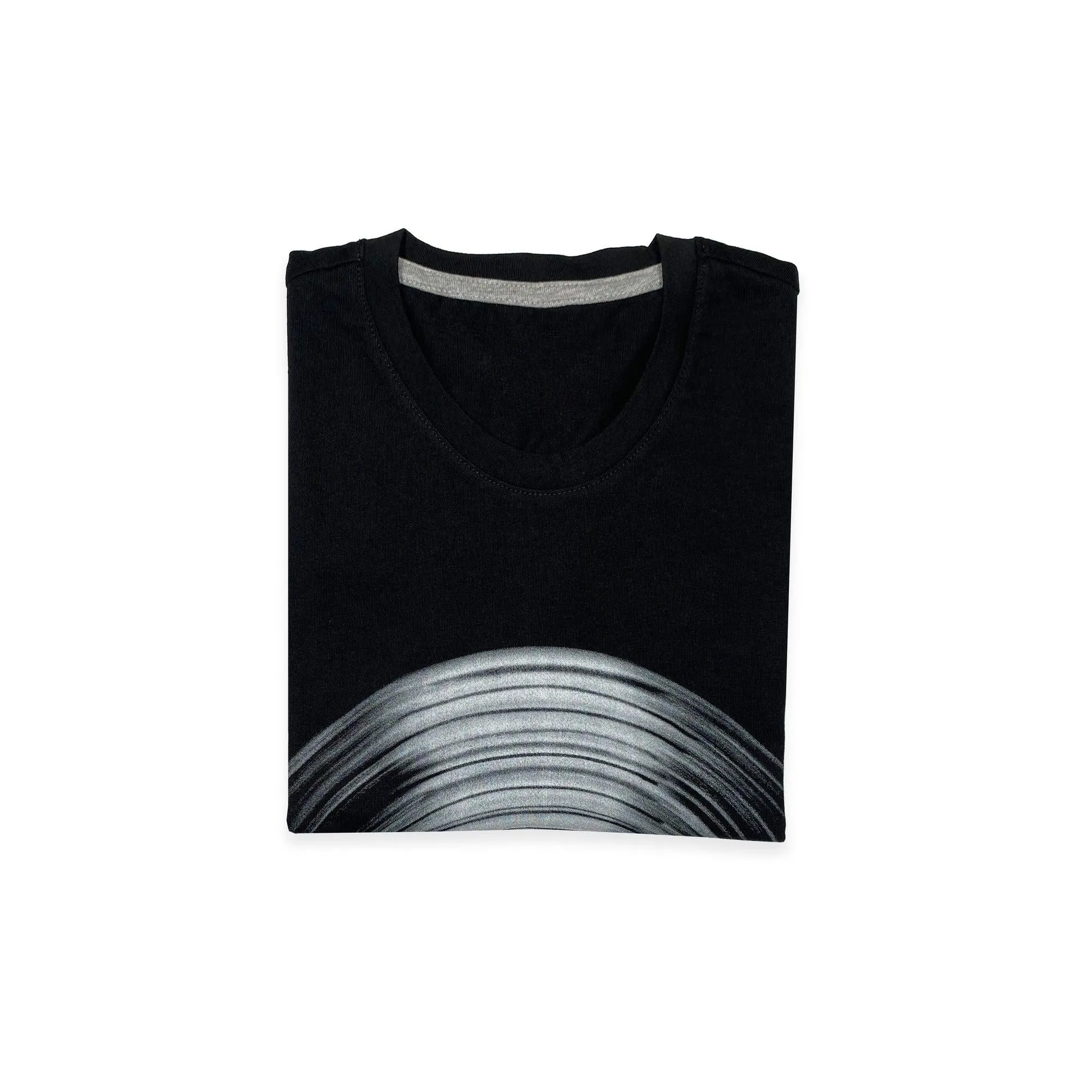 T-shirt Uomo Stampa Vinile – Stile Retro e Qualità in Cotone 100%