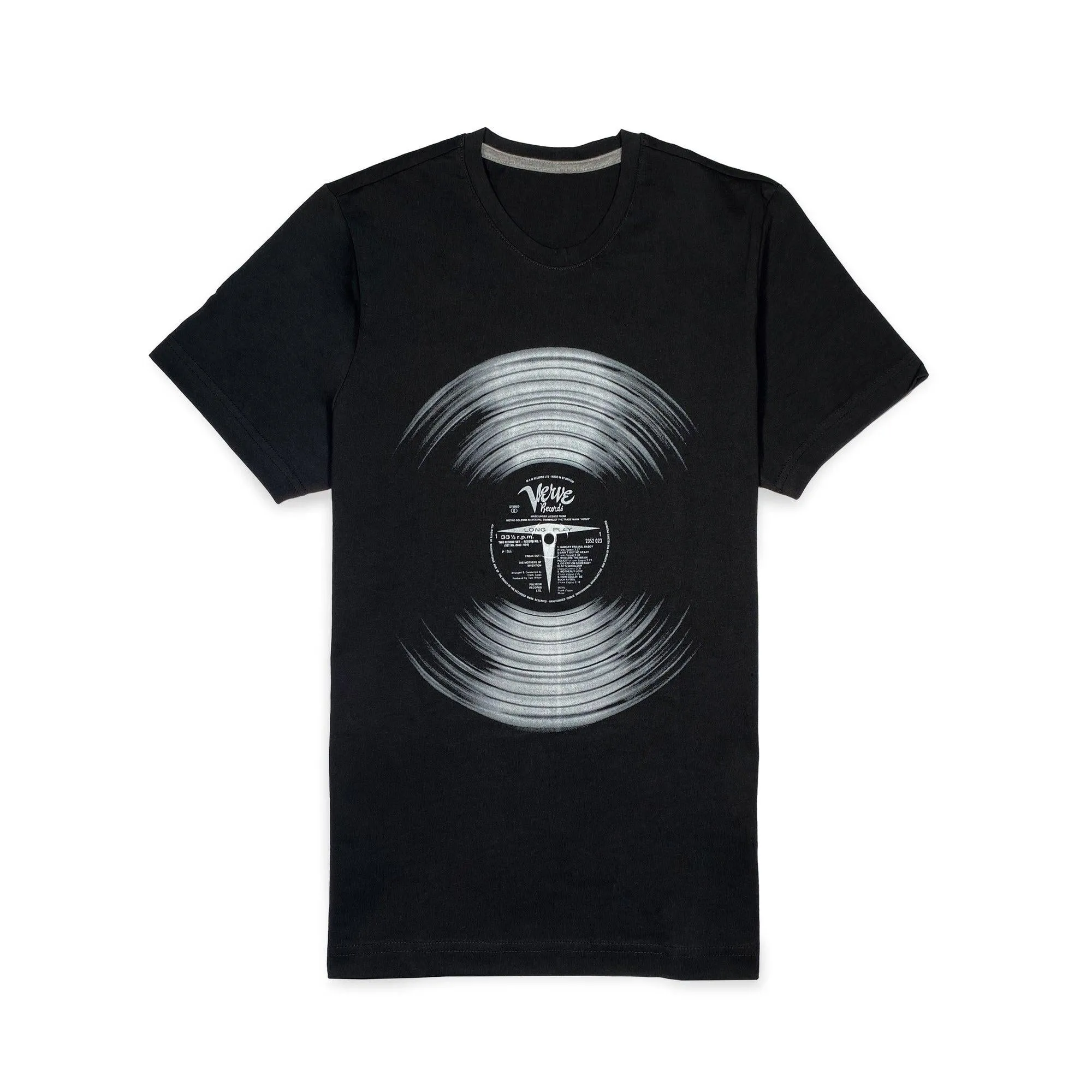 T-shirt Uomo Stampa Vinile – Stile Retro e Qualità in Cotone 100%