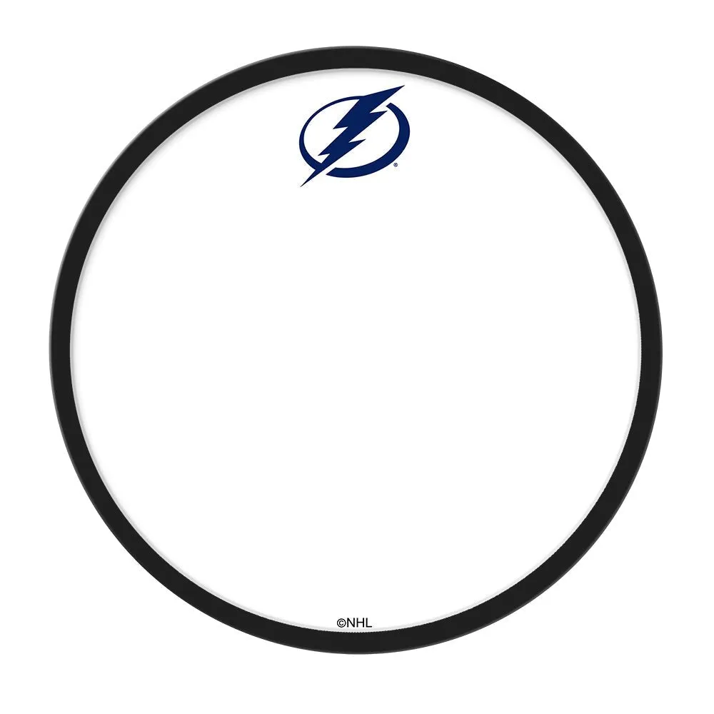 Tampa Bay Lightning: Modern Disc Framed Dry Erase Board