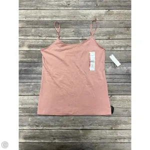 Tank Top By Time And Tru In Pink, Size: M