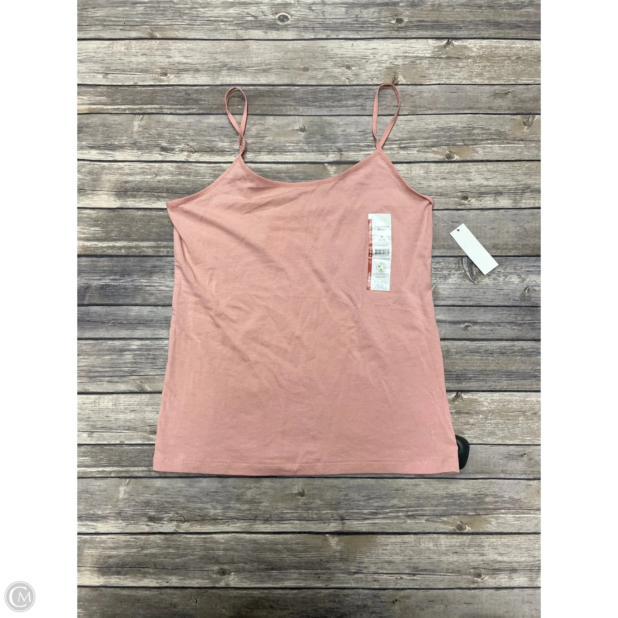 Tank Top By Time And Tru In Pink, Size: M