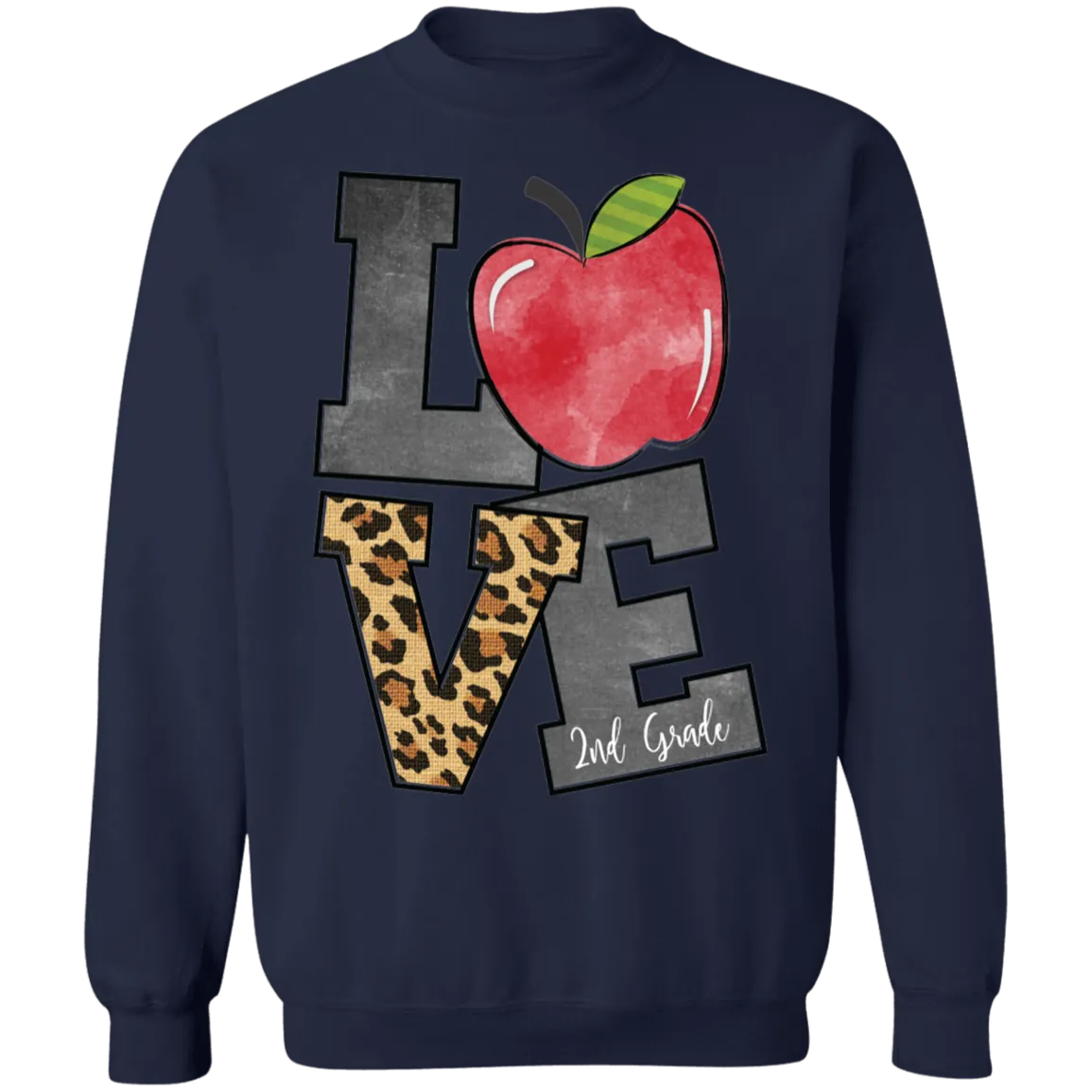 Teacher Love 2nd Grade Sweatshirt – A Heartfelt Tribute to Second Grade Teachers