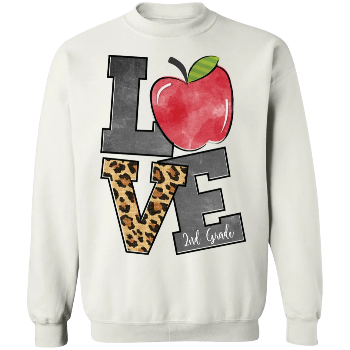 Teacher Love 2nd Grade Sweatshirt – A Heartfelt Tribute to Second Grade Teachers