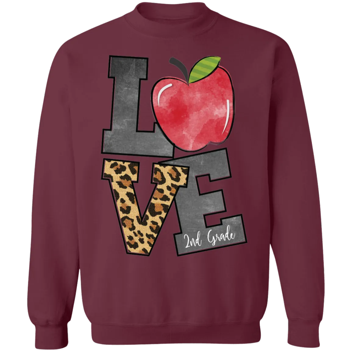 Teacher Love 2nd Grade Sweatshirt – A Heartfelt Tribute to Second Grade Teachers