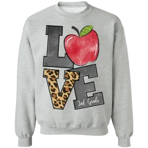 Teacher Love 2nd Grade Sweatshirt – A Heartfelt Tribute to Second Grade Teachers