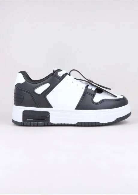 Tenis Retro Perforado Etiqueta