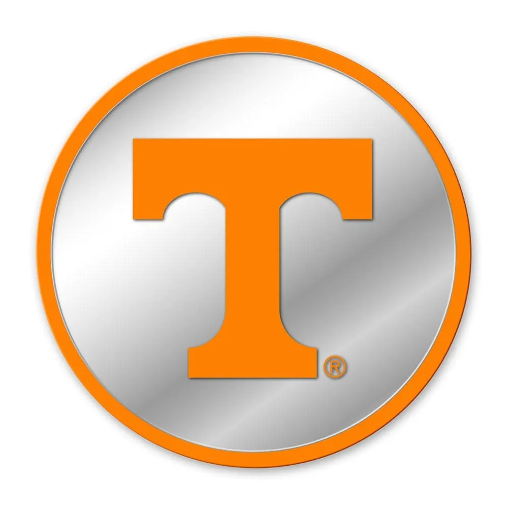 Tennessee Volunteers: Modern Disc Mirrored Wall Sign