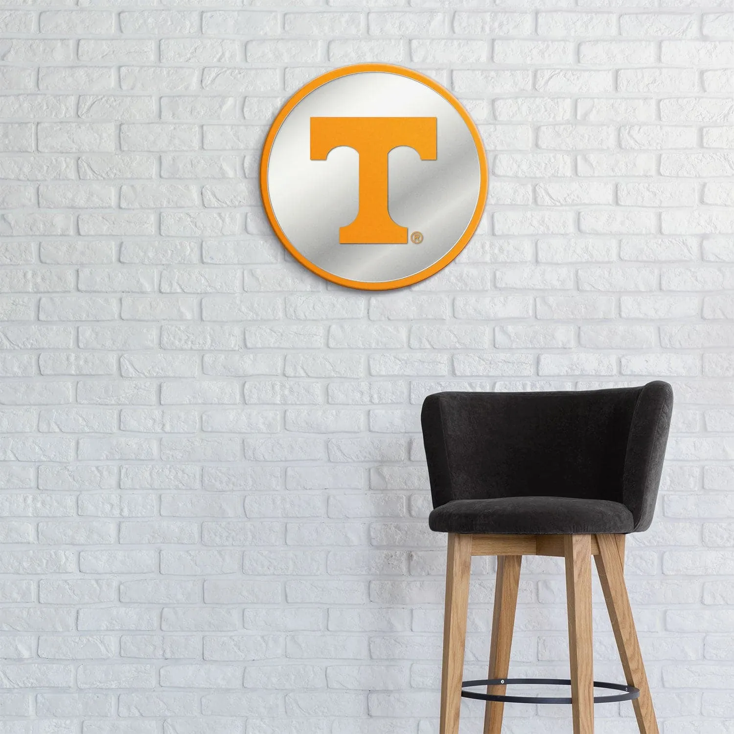 Tennessee Volunteers: Modern Disc Mirrored Wall Sign