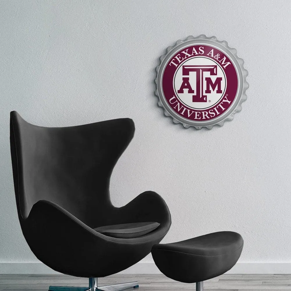 Texas A&M Aggies: Bottle Cap Wall Sign