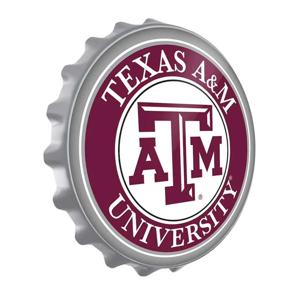 Texas A&M Aggies: Bottle Cap Wall Sign