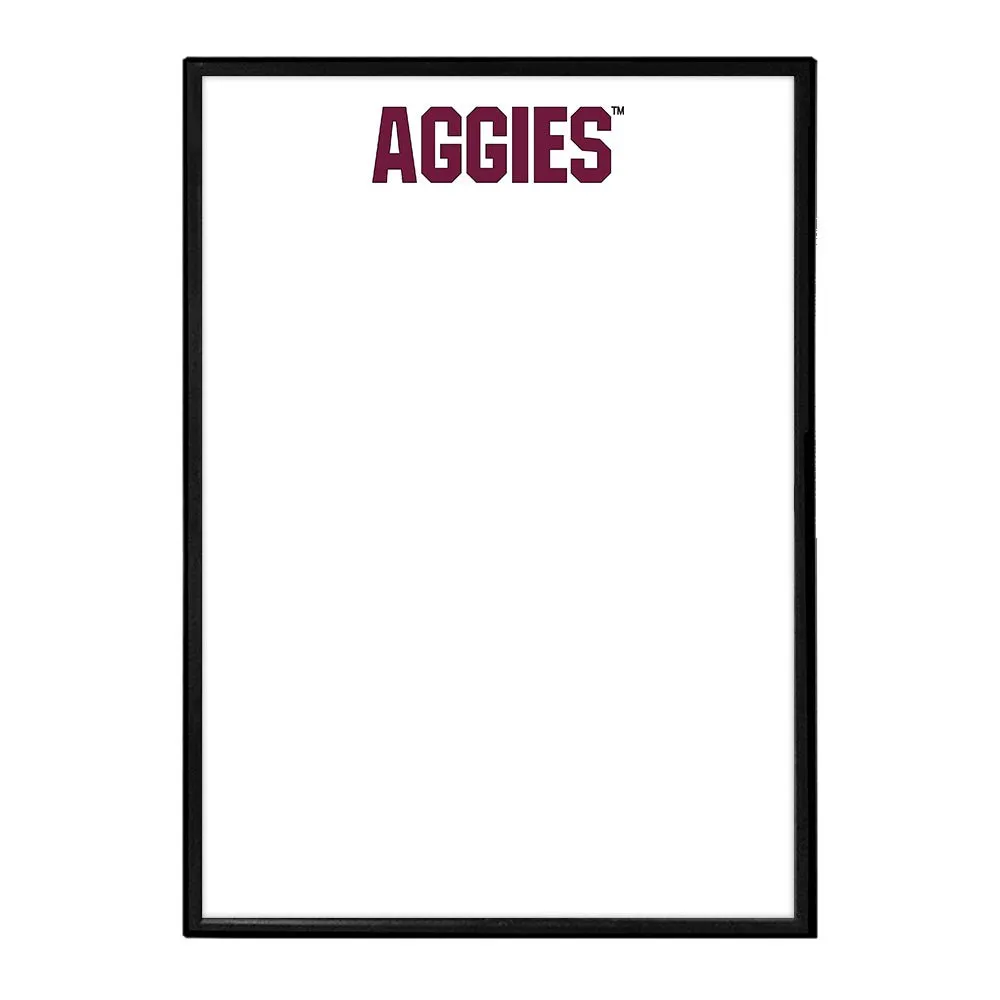 Texas A&M Aggies: Framed Dry Erase Board