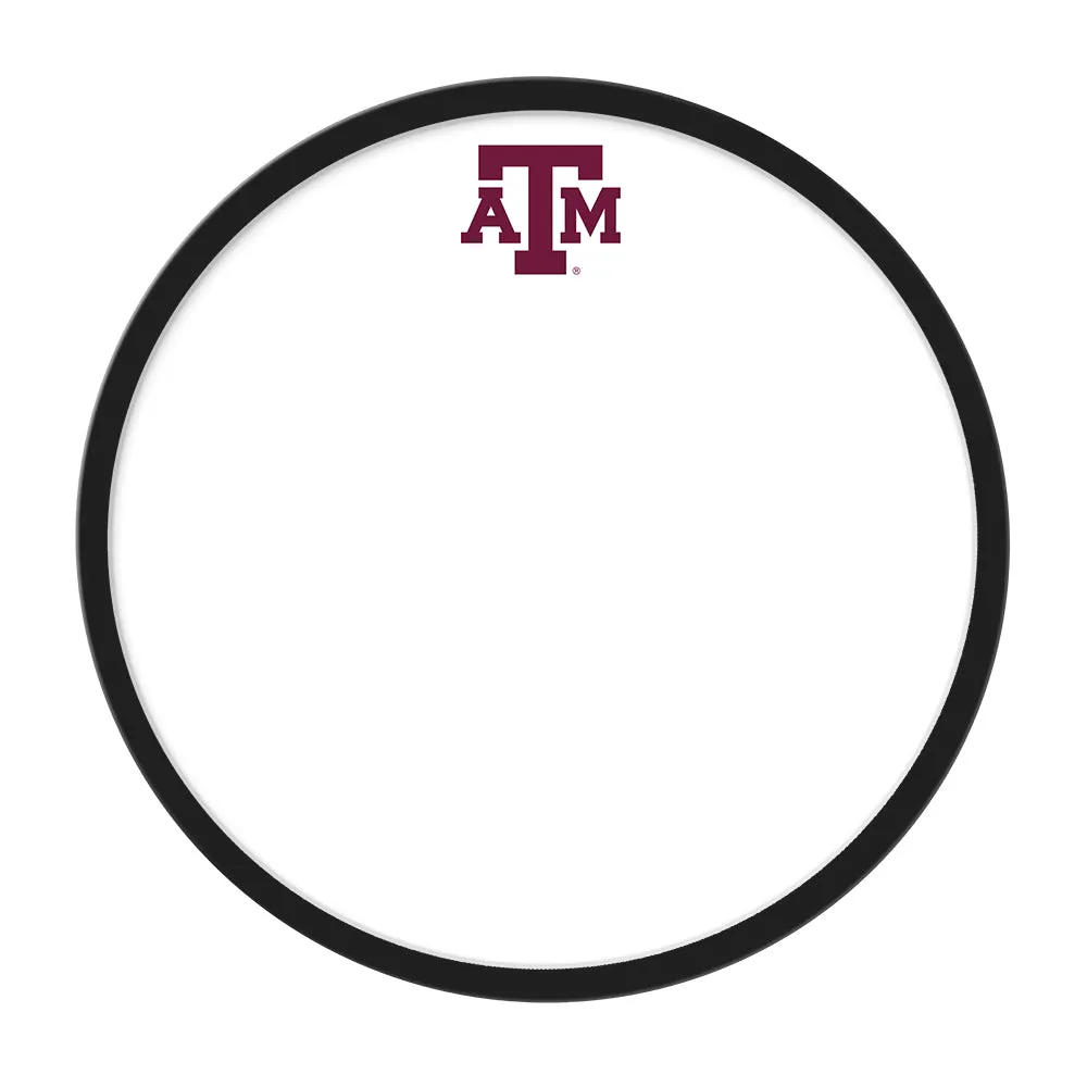 Texas A&M Aggies: Modern Disc Framed Dry Erase Board