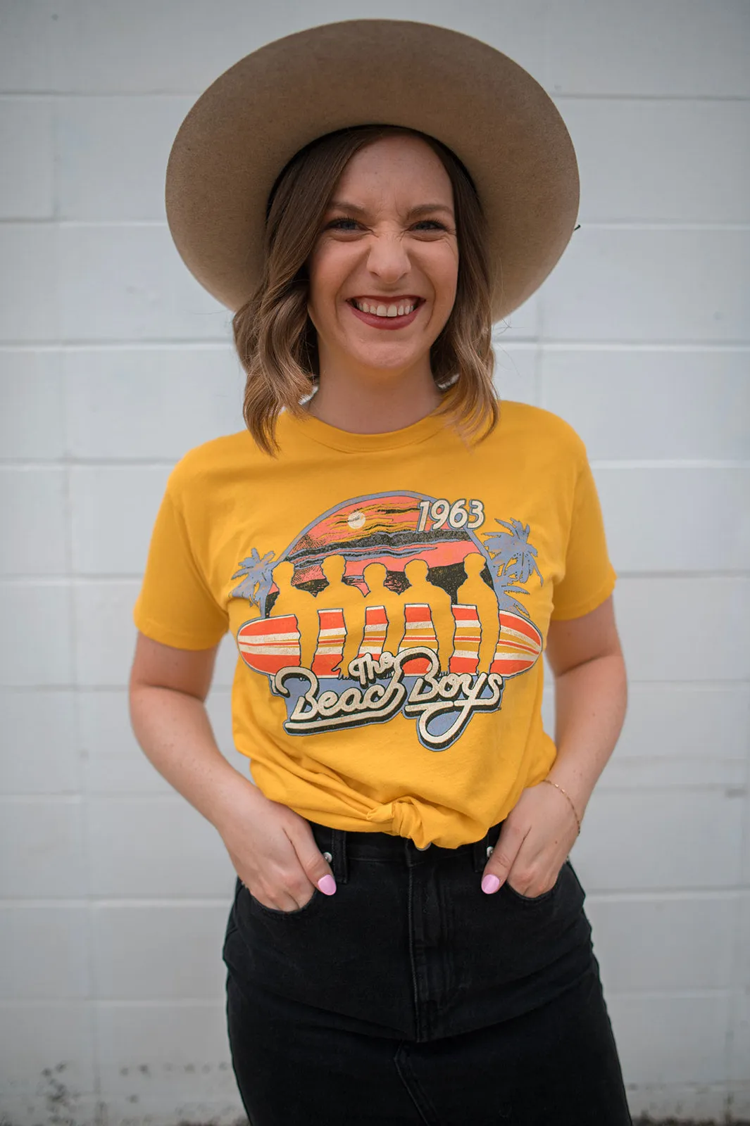 The Beach Boys 1963 Ringer Tee by Daydreamer