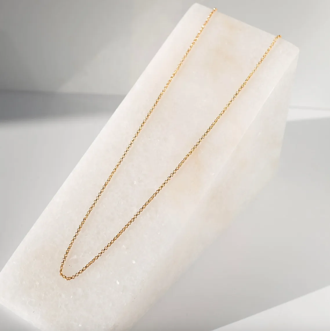 The Best is Yet to Come Necklace -- Cable (18")
